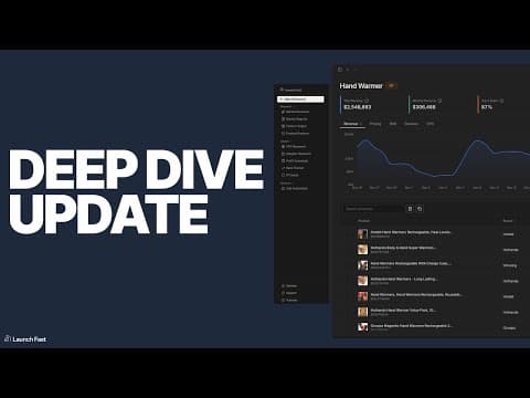 Research from one Deep Dive — demo preview