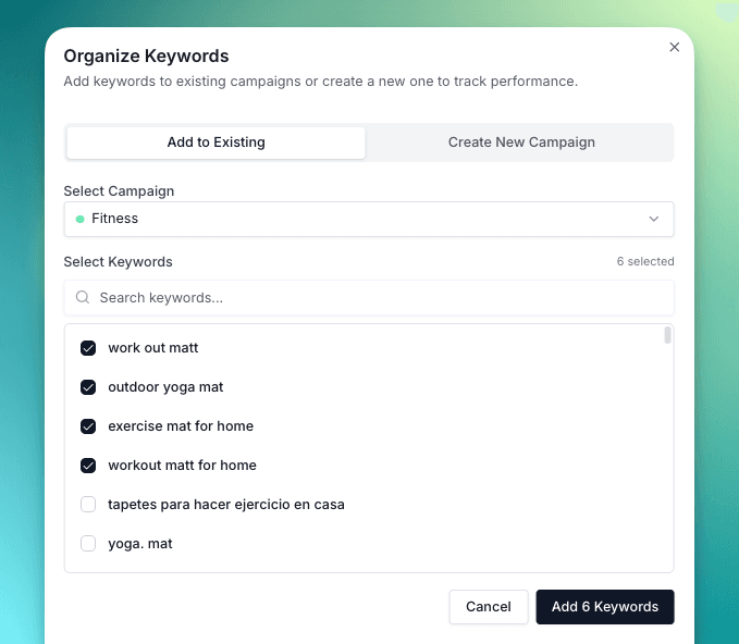Manage Campaigns